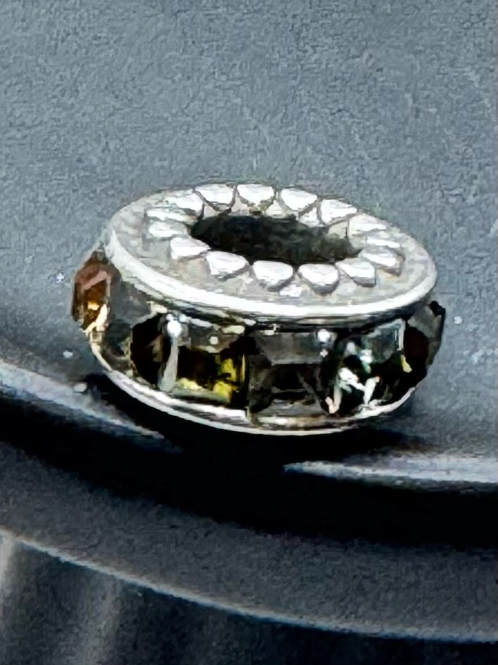 Brighton Spectrum Topaz Spacer Charm